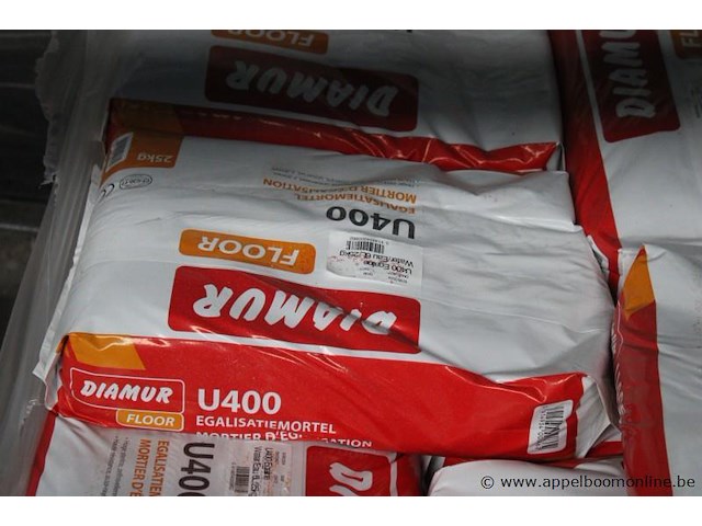 2 paleten egalisatiemortel diamur u400 en u440 - afbeelding 2 van  3