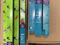 2 pallets met aquarium lampen armaturen en vogellampen - afbeelding 8 van  11