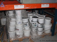 2 palletten diverse aangebroken emmers wo. mortex - afbeelding 1 van  1