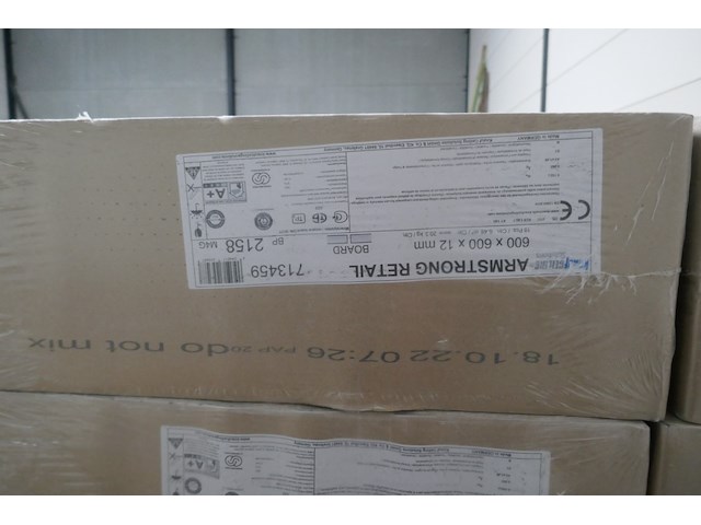 2 palletten met brandwerende platen armstrong retail knauf - afbeelding 4 van  7