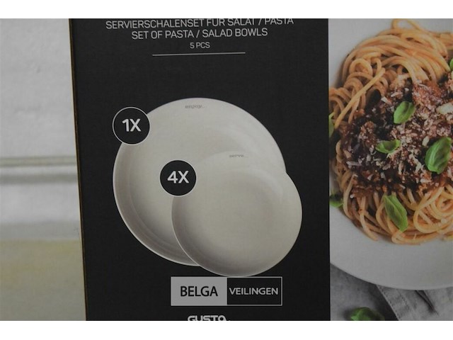 2 pasta serveerset - afbeelding 3 van  4