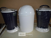 2 pedaal vuilnisbakken 6l+ 1 vuilbakje - afbeelding 1 van  1