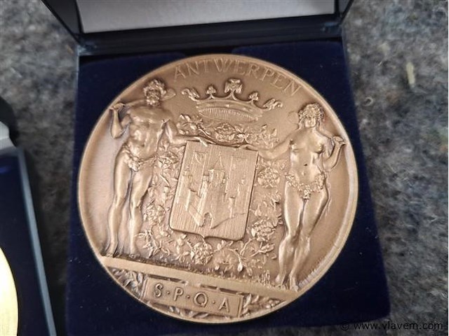 2 penningen - afbeelding 3 van  3