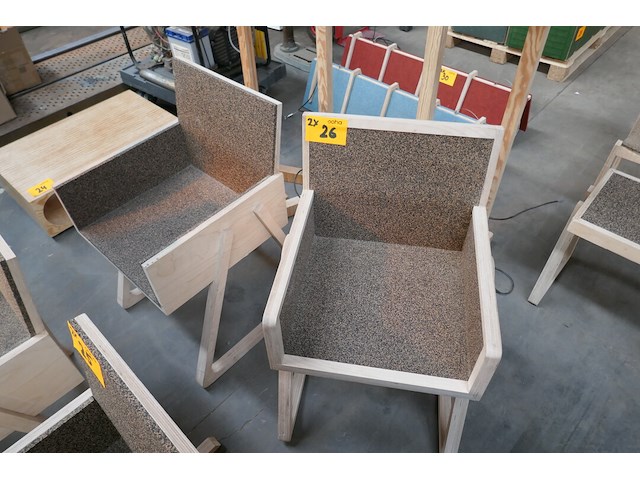 2 per diem chairs stoelen - afbeelding 1 van  3