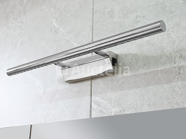 2-persoons badkamermeubel 145 cm licht hout decor - incl. kranen - afbeelding 4 van  12