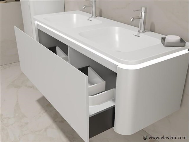 2-persoons badkamermeubel - afbeelding 4 van  5