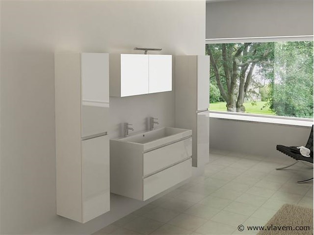2-persoons badkamermeubel - afbeelding 1 van  6