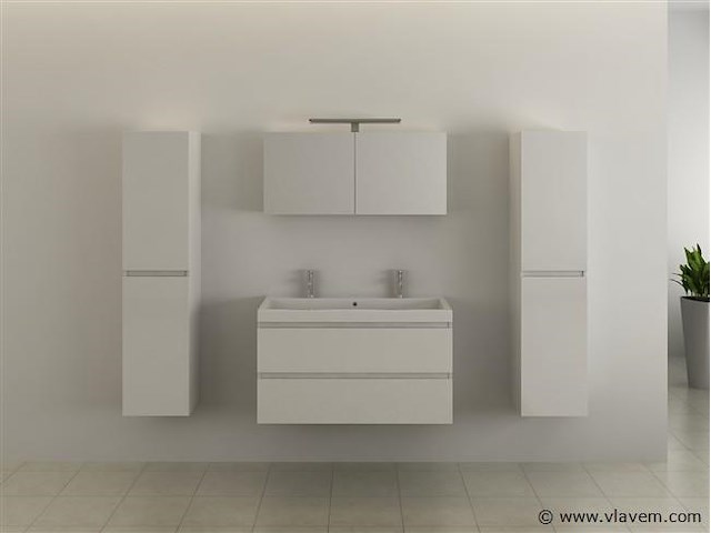 2-persoons badkamermeubel - afbeelding 2 van  6