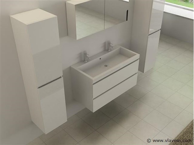 2-persoons badkamermeubel - afbeelding 3 van  6