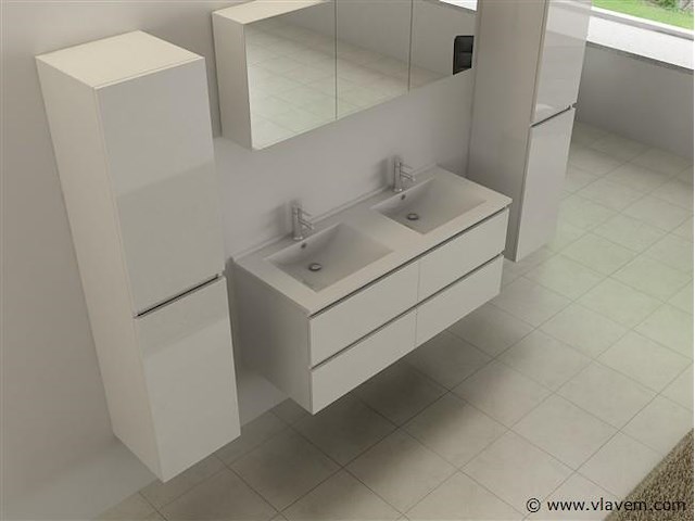 2-persoons badkamermeubel - afbeelding 2 van  6