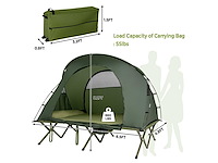 2-persoons buitenkampeertent met buitenoverkapping - afbeelding 5 van  9