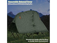 2-persoons buitenkampeertent met buitenoverkapping - afbeelding 7 van  9