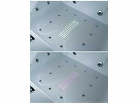 2 persoons inbouw massagebad - glans wit - afbeelding 6 van  8
