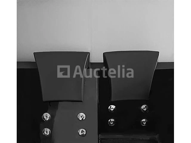 2-persoons massage bad. type kleur zwart. rechtse opstelling. afm.ca. 1700x1200x65 - afbeelding 10 van  10