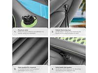 2-persoons opblaasbare kajak met 2 dubbele peddels en accessoires - afbeelding 6 van  10