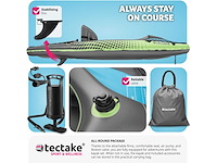 2-persoons opblaasbare kajak met 2 dubbele peddels en accessoires - afbeelding 8 van  10