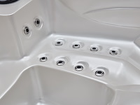 2 persoons outdoor spa 220x170x90,5 cm - wit bad/witte skirt - afbeelding 8 van  10