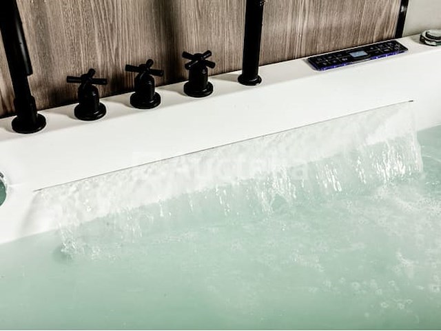 2 persoons whirlpool massagebad - half vrijstaand 180x75cm - afbeelding 7 van  8