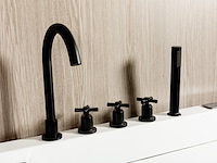 2 persoons whirlpool massagebad - half vrijstaand 180x75cm - afbeelding 4 van  8