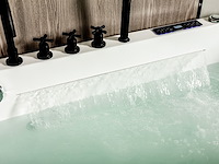 2 persoons whirlpool massagebad - half vrijstaand 180x75cm - afbeelding 7 van  8