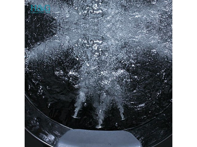 2 persoons whirlpool massagebad - hoekbad 1500x1500x620mm - afbeelding 3 van  3