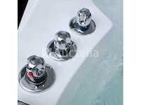 2 persoons whirlpool massagebad - hoekbad 1700x1700x620mm - afbeelding 2 van  4