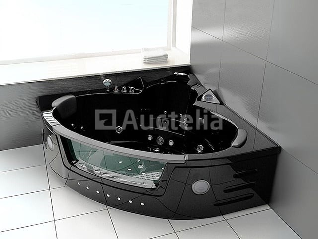 2 persoons whirlpool massagebad - hoekbad 1700x1700x620mm - afbeelding 3 van  3
