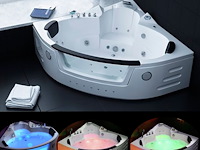 2 persoons whirlpool massagebad - hoekbad 1700x1700x620mm - afbeelding 2 van  4