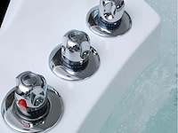 2 persoons whirlpool massagebad - hoekbad 1700x1700x620mm - afbeelding 3 van  4