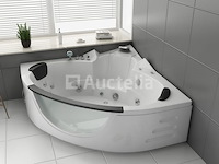 2 persoons whirlpool massagebad - wit - hoekbad - 152x152x62cm - afbeelding 3 van  9