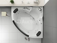 2 persoons whirlpool massagebad - wit - hoekbad - 152x152x62cm - afbeelding 3 van  9
