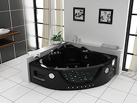 2 persoons whirlpool massagebad - wit - hoekbad - 152x152x62cm - afbeelding 4 van  9
