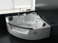 2 persoons whirlpool massagebad met heater - hoekbad 172.5x172.5cm - afbeelding 4 van  5