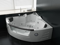 2 persoons whirlpool massagebad met heater - hoekbad 172.5x172.5cm - afbeelding 2 van  5