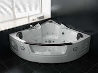 2 persoons whirlpool massagebad met heater - hoekbad 172.5x172.5cm - afbeelding 5 van  5