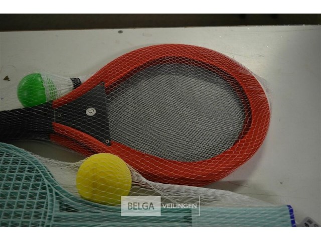 2 pingpongset, 2 tennisrakket - afbeelding 3 van  4