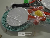 2 pingpongset, 2 tennisrakket - afbeelding 2 van  4