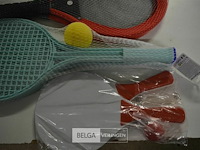 2 pingpongset, 2 tennisrakket - afbeelding 4 van  4