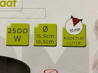 2-pits kookplaat domo - afbeelding 3 van  4