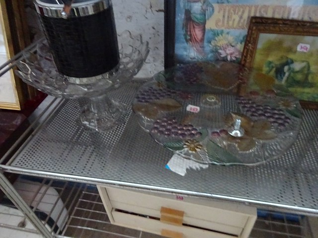 2 plateau's + ijsemmer - afbeelding 1 van  1