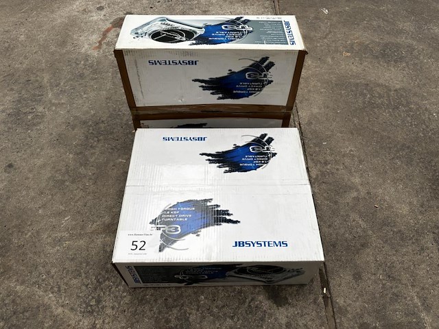 2 platenspelers jbsystems t3 - afbeelding 1 van  3