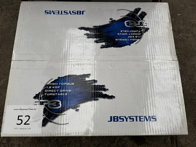2 platenspelers jbsystems t3 - afbeelding 2 van  3