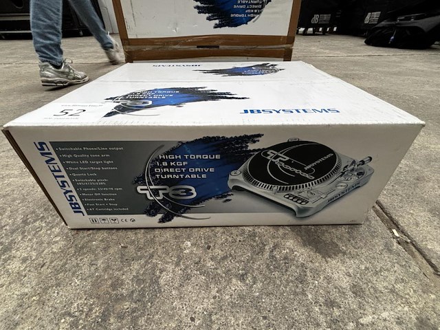 2 platenspelers jbsystems t3 - afbeelding 3 van  3