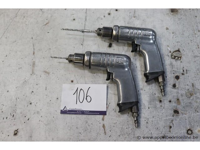 2 pneumatische boormachines ir, werking niet gekend - afbeelding 1 van  2
