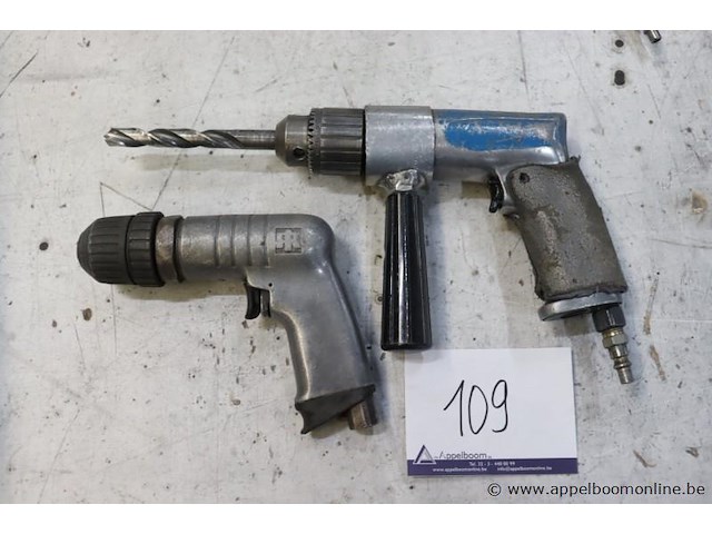 2 pneumatische boormachines, werking niet gekend - afbeelding 1 van  1