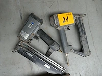 2 pneumatische spijkerpistolen