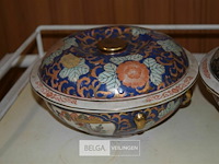 2 porselijnen soep terrine met deksel chinese stijl - afbeelding 2 van  4