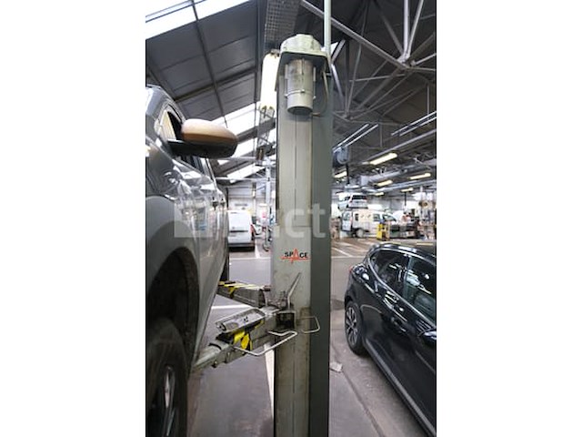 2-post garage brug 3,2 t space sde2337 k-r - afbeelding 2 van  9