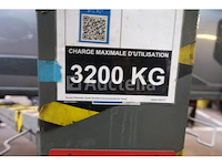 2-post garage brug 3,2 t space sde2337 k-r - afbeelding 6 van  9