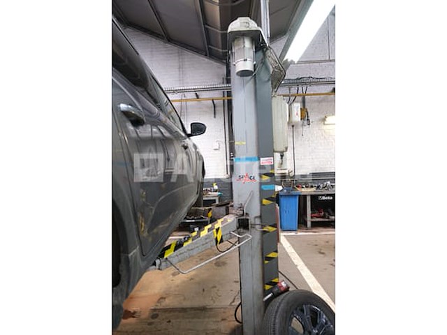 2-post garage brug 3,2 t space sde2337 k-r - afbeelding 9 van  9